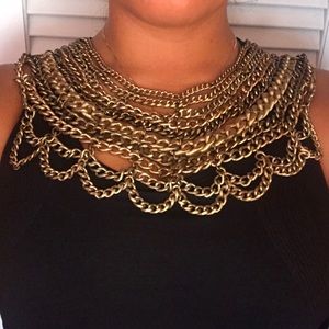 Chico’s gold chain necklace